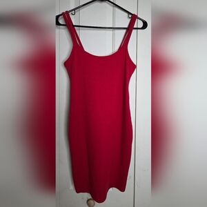 Bozzolo Vibrant Red Mini Dress